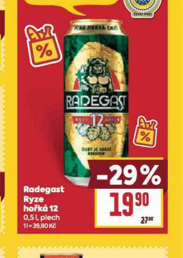 PIVO RADEGAST RYZE HOK 12