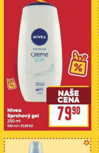 NIVEA SPRCHOV GEL