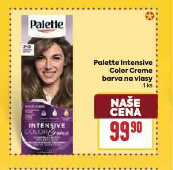 PALETTE INTENSIVE COLOR CREME BARVA NA VLASY