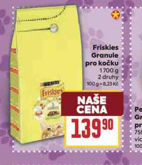 FRISKIES GRANULE PRO KOKY