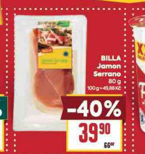 BILLA JAMON SERRANO