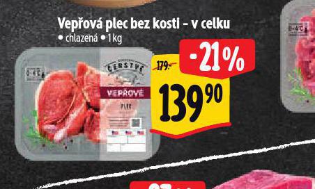 VEPOV PLEC BEZ KOSTI