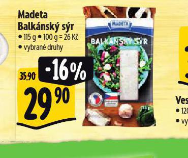 MADETA BALKNSK SR