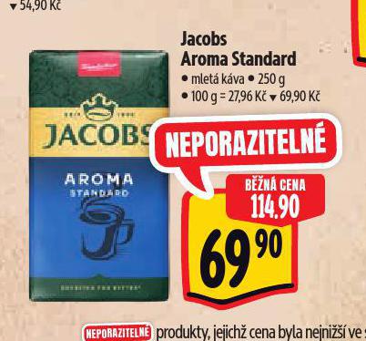 JACOBS AROMA STANDARD MLET KVA