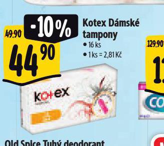 KOTEX DMSK TAMPONY