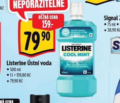 LISTERINE STN VODA