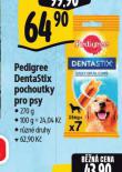 PEDIGREE DENTASTIX POCHOUTKY PRO PSY