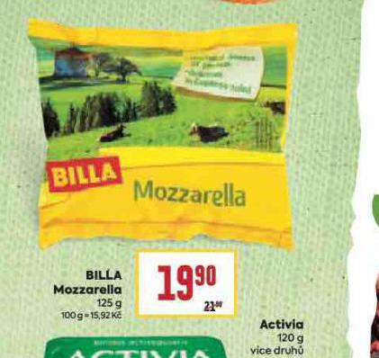 BILLA MOZZARELLA