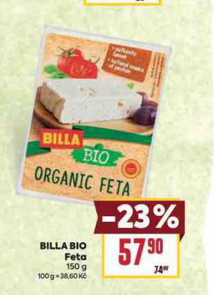 BILLA BIO FETA