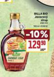 BILLA BIO JAVOROV SIRUP