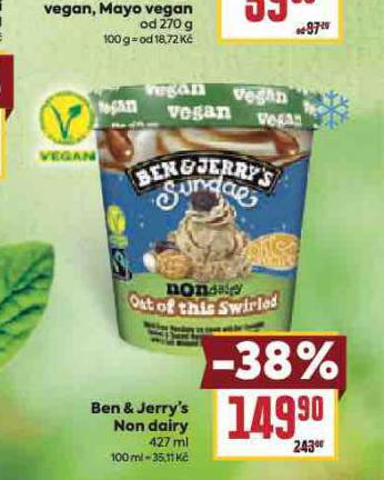 BEN@JERRYS NON DAIRY