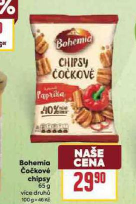 BOHEMIA OKOV CHIPSY