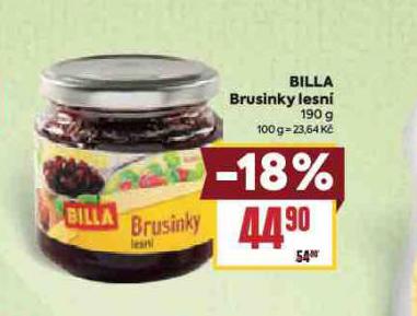 BILLA BRUSINKY LESN