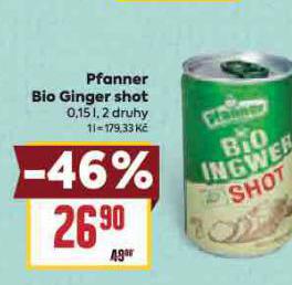 PFANNER BIO GINGER SHOT