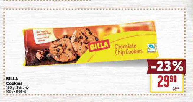 BILLA COOKIES