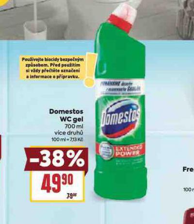 DOMESTOS WC GEL