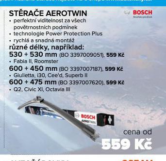 STRAE AEROTWIN 530 MM + 530 MM