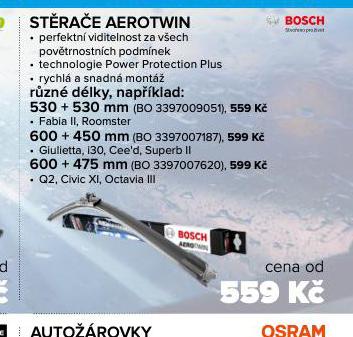 STRAE AEROTWIN 600 + 475 MM