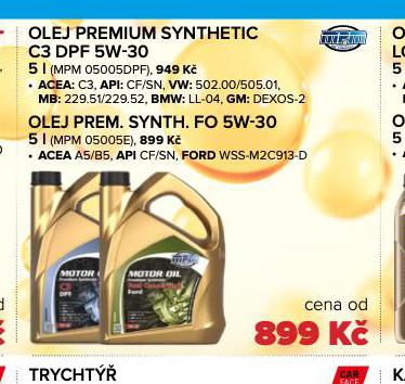 OLEJ PREMIUM SYNTHETIC FO 5W-30