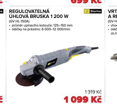 REGULOVATELN HLOV BRUSKA 1200 W