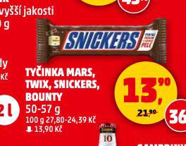 TYINKA MARS, TWIX, SNICKERS, BOUNTY