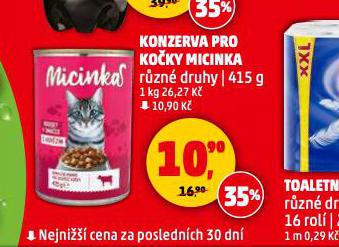 KONZERVA MICINKA PRO KOKY