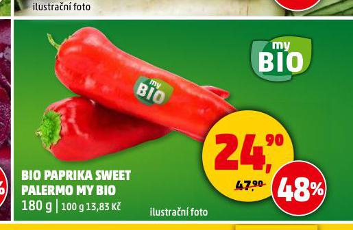 BIO PAPRIKA SWEET PALERMO MY BIO