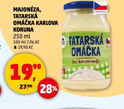 MAJONZA, TATARSK OMKA KARLOVA KORUNA