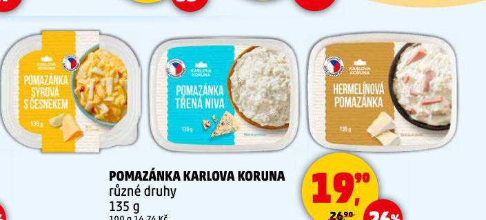 POMAZNKA KARLOVA KORUNA