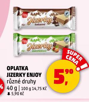 OPLATKA JIZERKY ENJOY