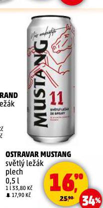 PIVO OSTRAVAR MUSTANG