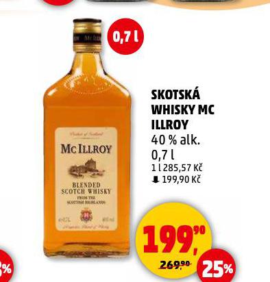 SKOTSK WHISKY MC ILLROY