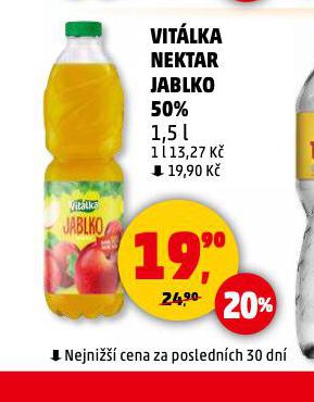 VITLKA NEKTAR JABLKO 50%