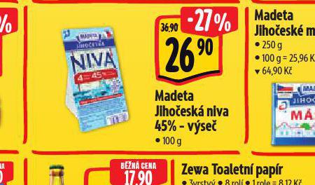 MADETA JIHOESK NIVA 45% VSE