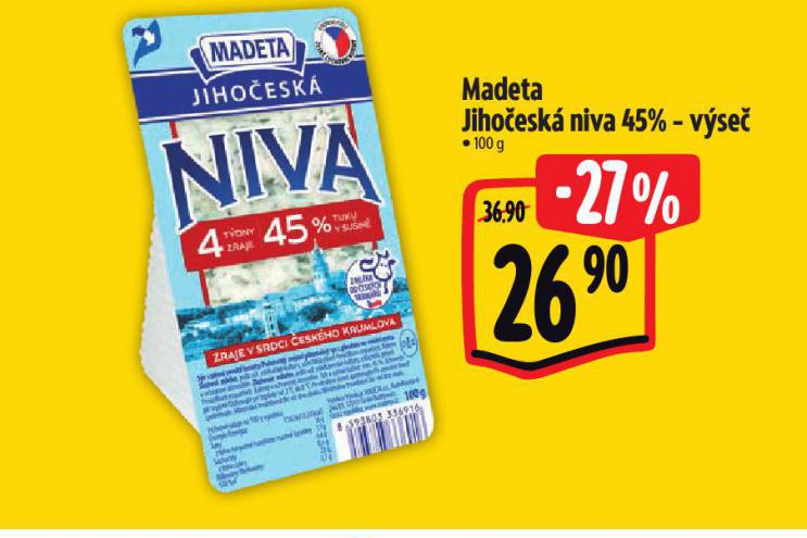 MADETA JIHOESK NIVA 45% VSE