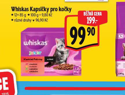 WHISKAS KAPSIKY PRO KOKY