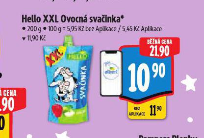 HELLO XXL OVOCN PESNDVKA