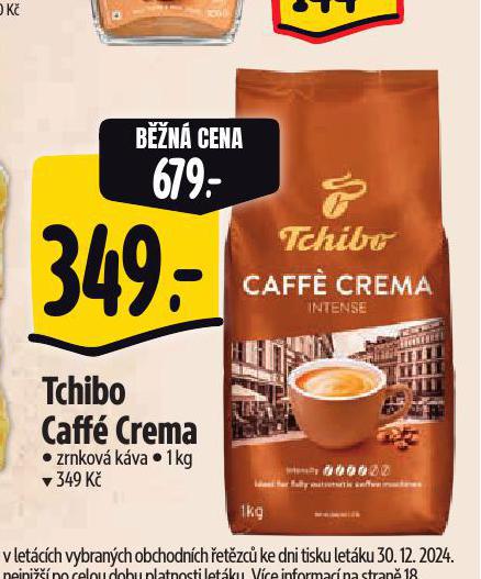 TCHIBO CAFF CREMA ZRNKOV KVA