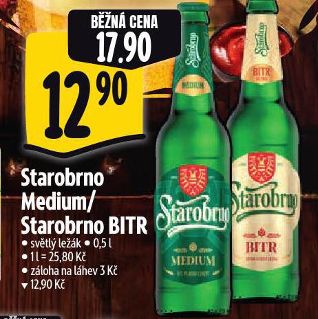 PIVO STAROBRNO MEDIUM