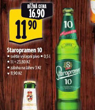 PIVO STAROPRAMEN 10