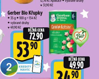 GERBER BIO KUPKY