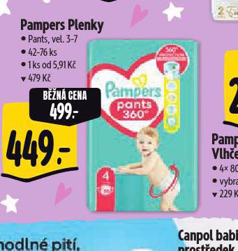 PAMPERS DTSK PLENKY