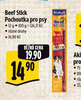 BEEF STICK POCHOUTKA PRO PSY