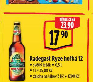 PIVO RADEGAST RYZE HOK 12