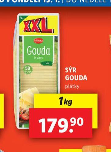 GOUDA SR PLTKY