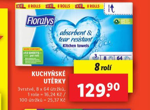 FLORALYS KUCHYSK UTRKY