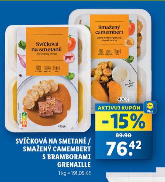 SMAEN CAMEMBERT S BRAMBORAMI GRENAILLE