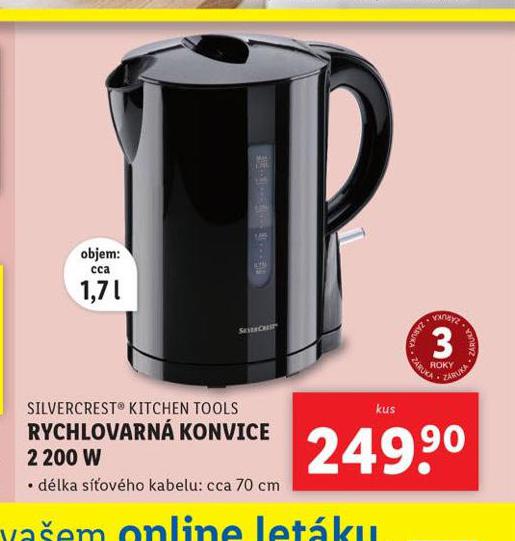 RYCHLOVARN KONVICE 2200W