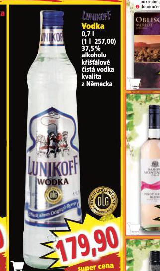 LUNIKOFF VODKA