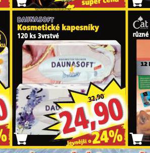 DAUNASOFT KOSMETICK KAPESNKY